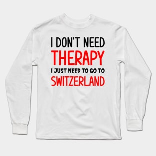 Switzerland Long Sleeve T-Shirt